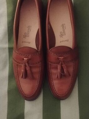 Allen Edmonds Harvard Tassel Kiltie Loafers Sz 11.5 N Light Wear Only